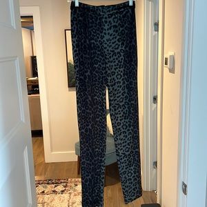 Leopard high waisted pants